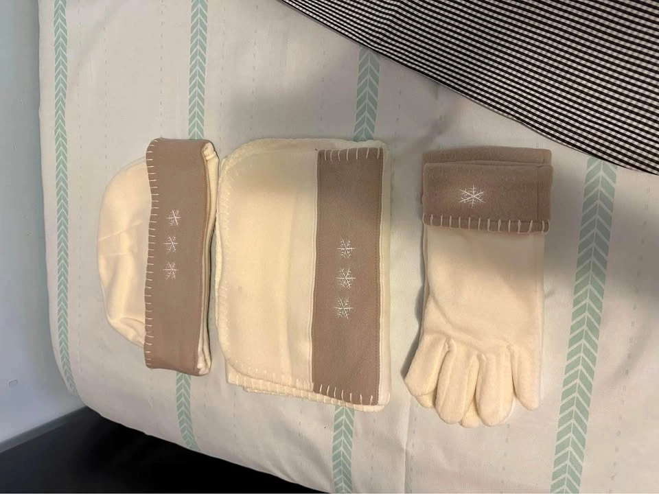 Gloves, Hat, and Scarf Set