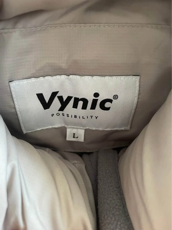 Vynic Silver Grey Puffer Jacket L size - photo 3