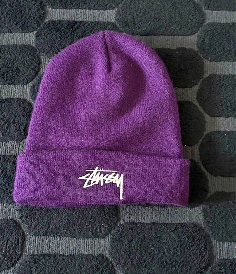 Stussy beanie - purple