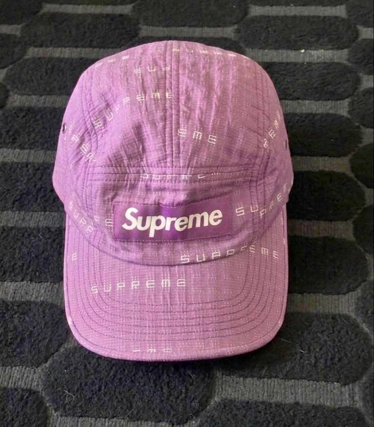 Supreme stitch Jacquard camp cap