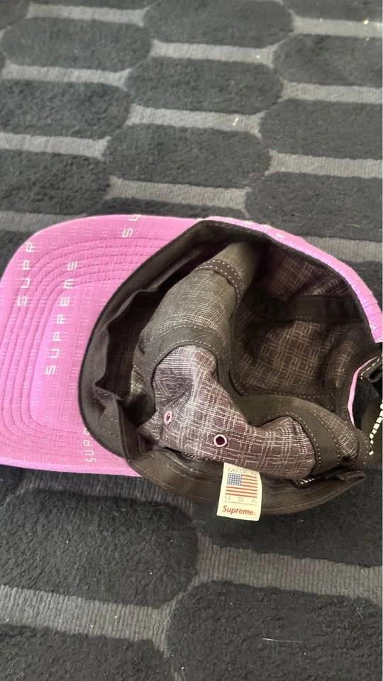 Supreme stitch Jacquard camp cap - photo 4