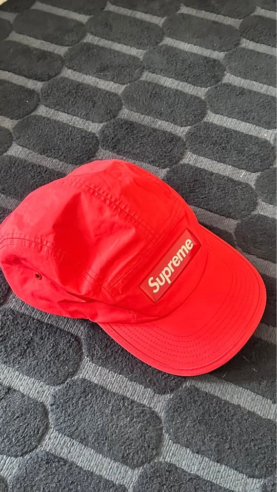 Supreme Camp Cap Red - photo 2