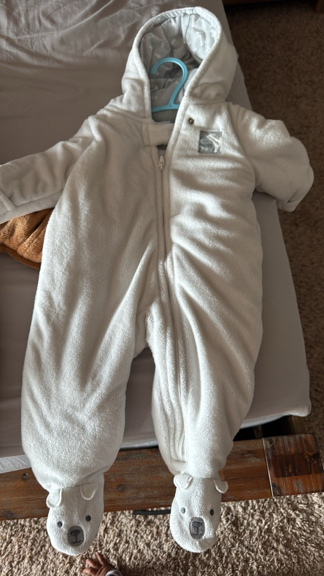Baby snowsuits ; 3-6 months baby - photo 2