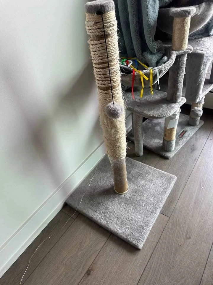 Cat tree, cat scratcher and cat window bed - photo 4