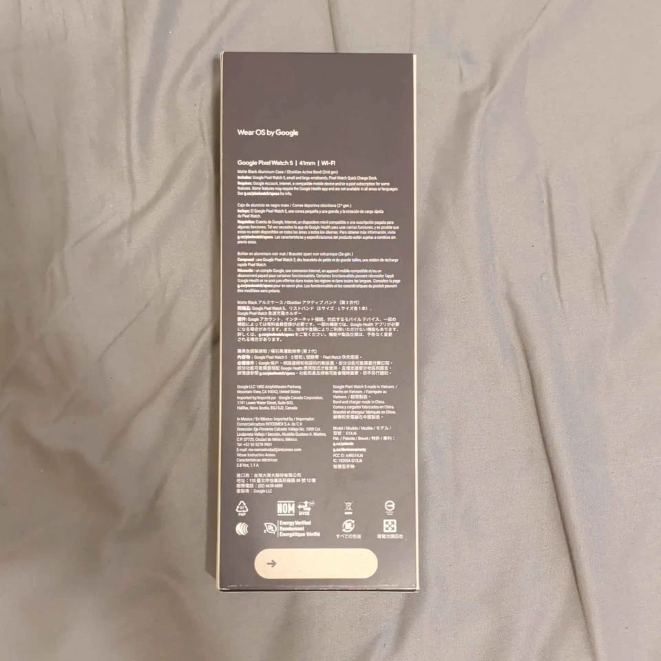 Google Pixel Watch 5 41mm Wi-Fi – Brand New, Sealed - photo 3