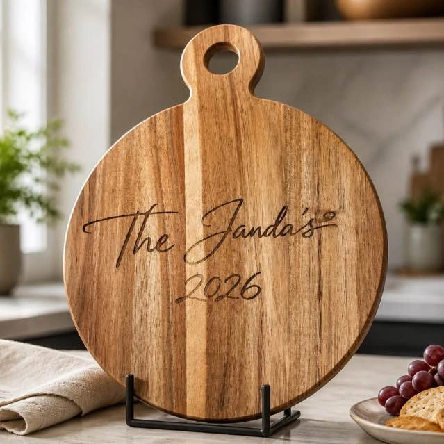 Engraved wooden cutting board CUSTOM - photo 3