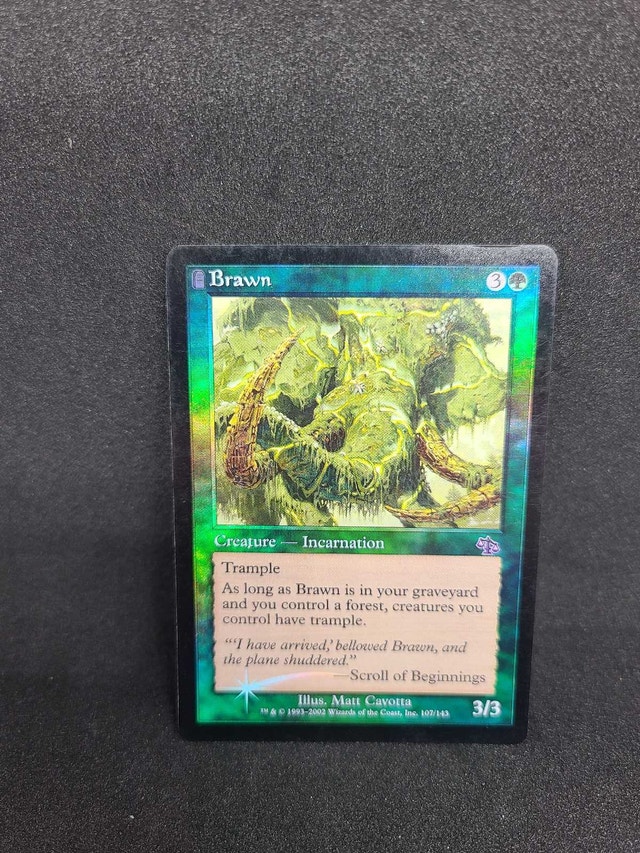 Magic: The Gathering Brawn Foil - Judgment