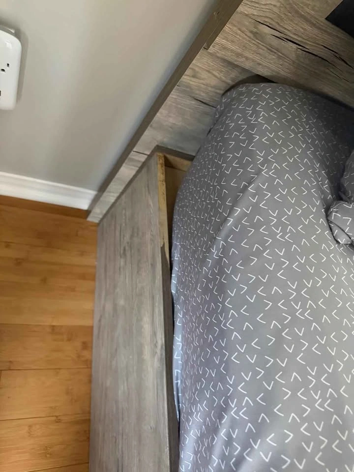 Queen Platform Bed with Storage and Mattress - photo 3