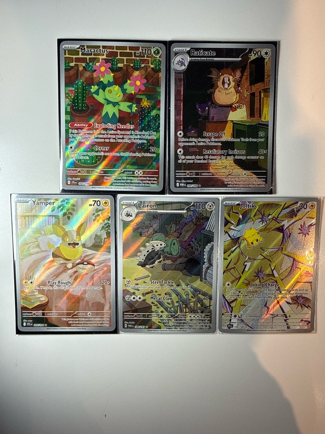 Pokemon Illustration Rare Card Bundle 4