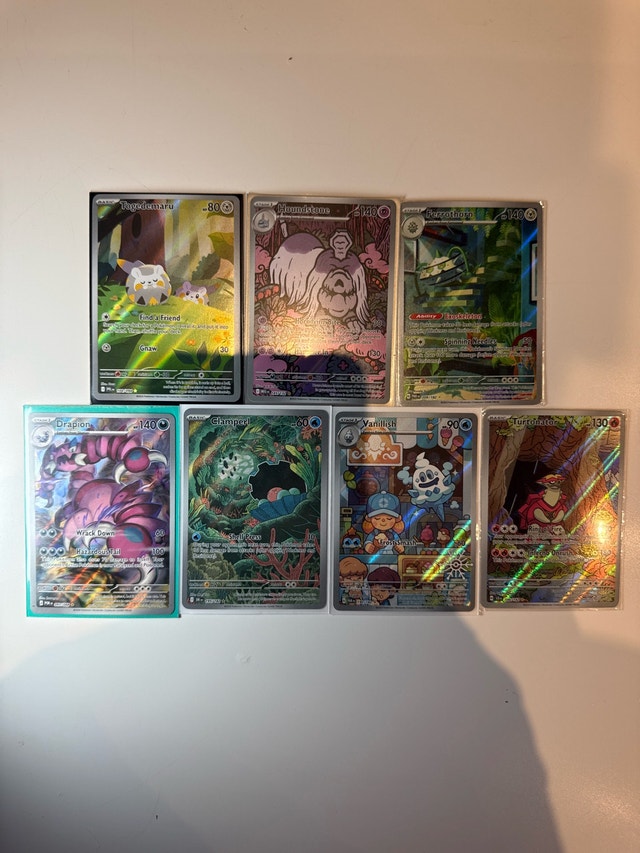 Pokemon Illustration Rare Cards Bundle 2