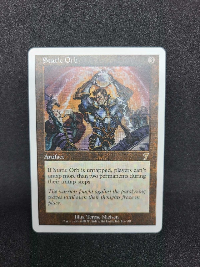 Magic: The Gathering Static Orb 7th Edition