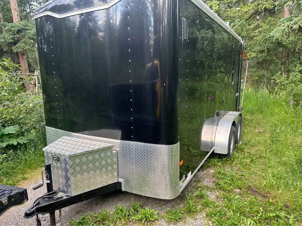 Haulmark Transport 7’ x 14’ Cargo Trailer Camper Conversion - photo 2