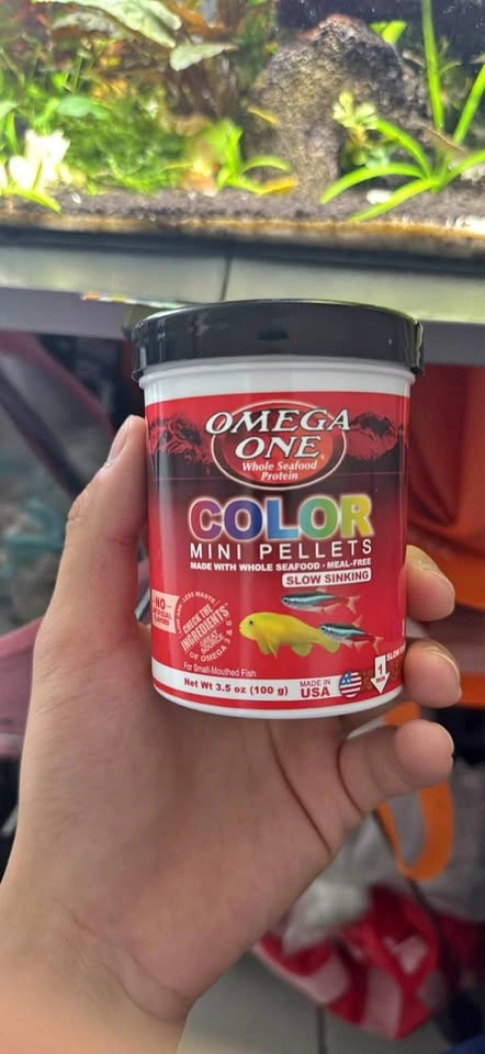 Omega one fish pellet food