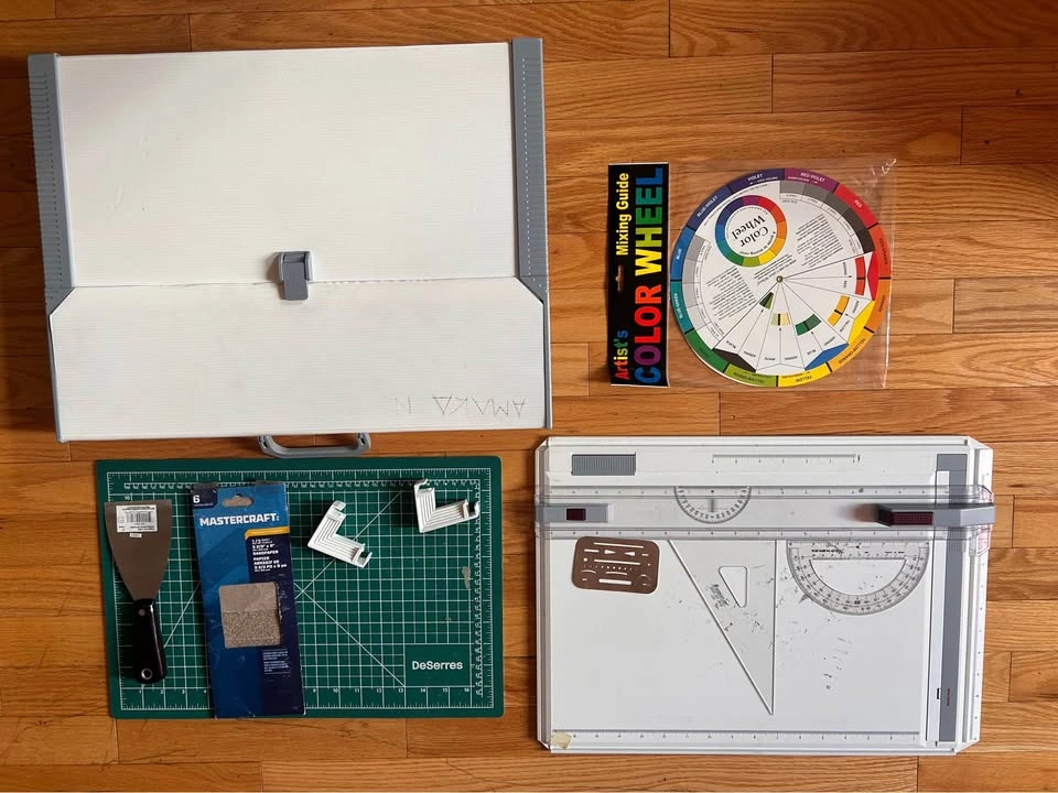 A3 Aristo studio case with drawing tools - photo 3