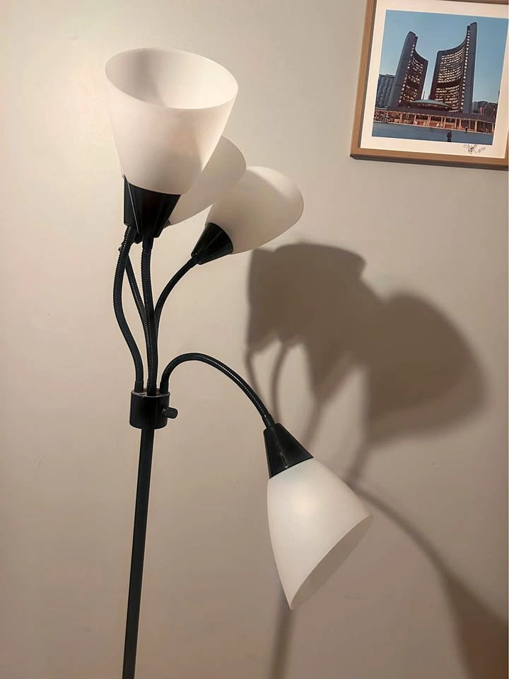 Moving out ! Mainstays floor lamp