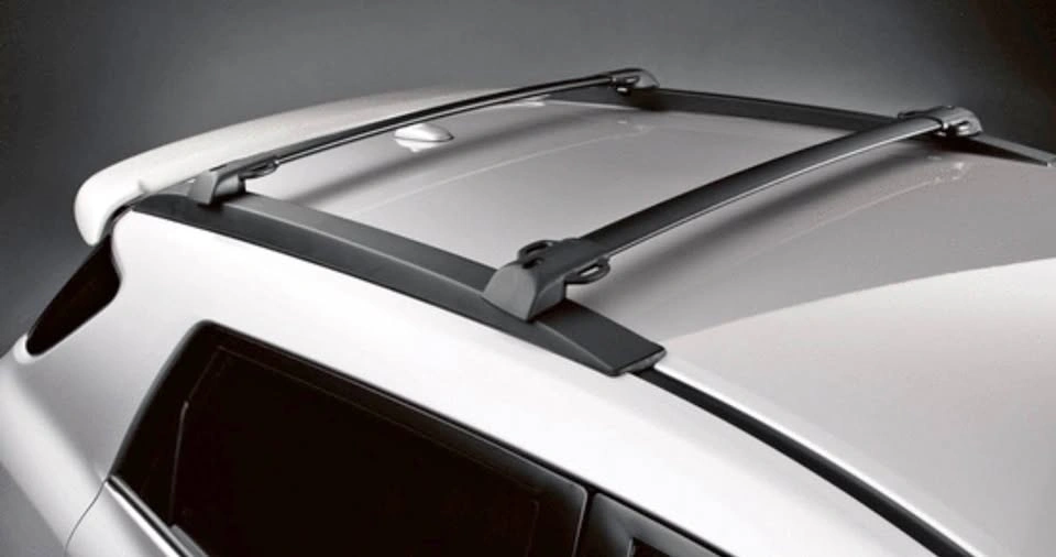 Toyota Matrix OEM roof rail and cross bar set.