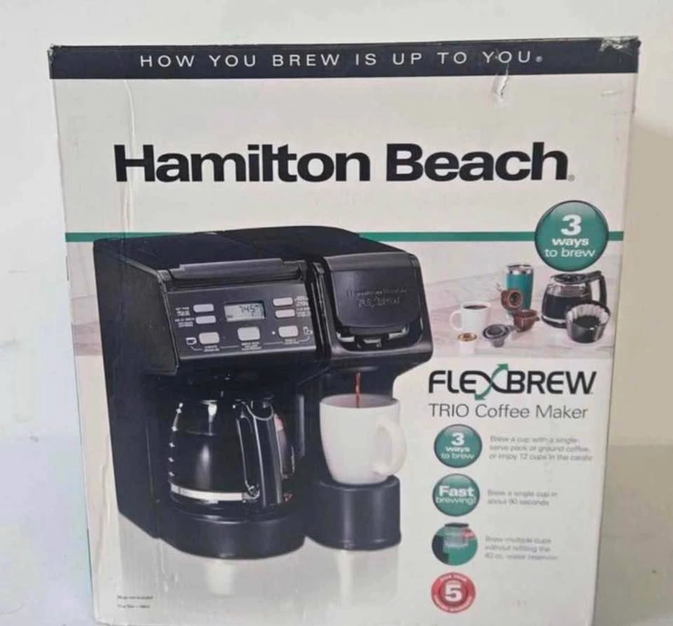 Hamilton beach Flex Brew Trio coffee maker - photo 3