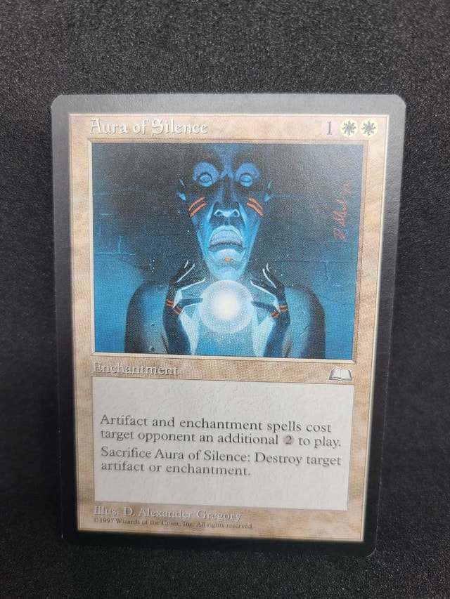 Aura of Silence - Weatherlight - Magic: The Gathering