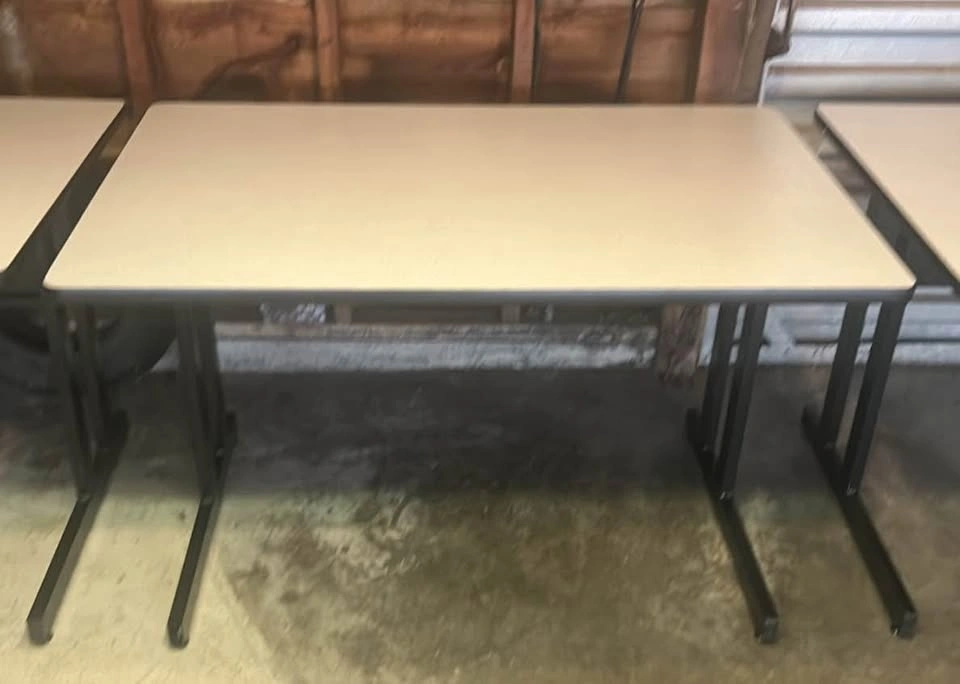 48” x 30” Grey Laminate Office Desks - $60 each - photo 2