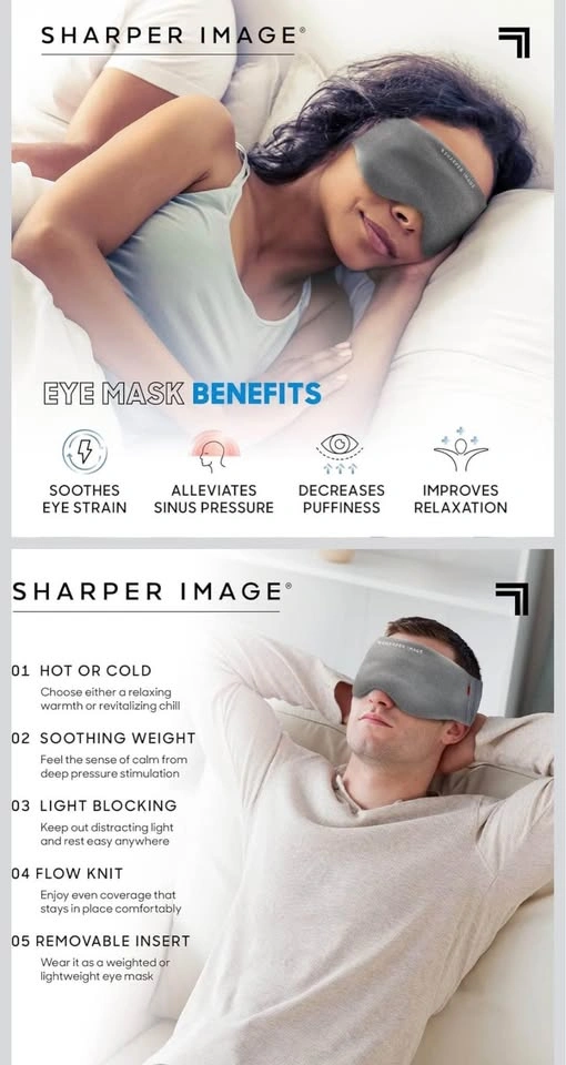 Sharper image Eye mask - photo 3