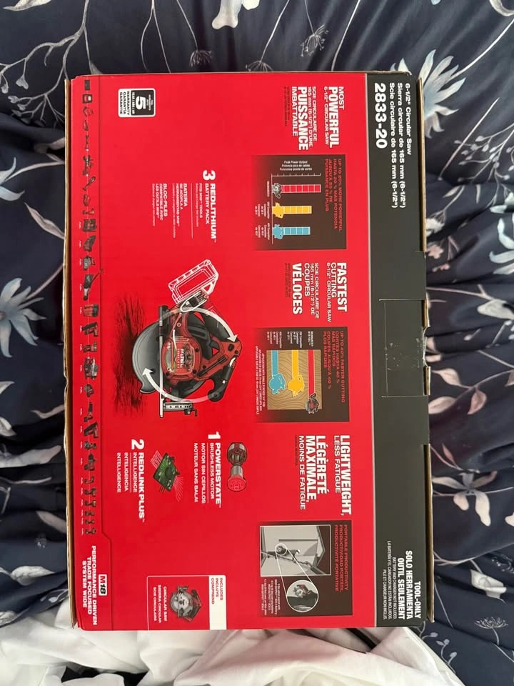 Milwaukee Tool M18 FUEL 6-1/2" Circular Saw (Tool Only) - photo 2