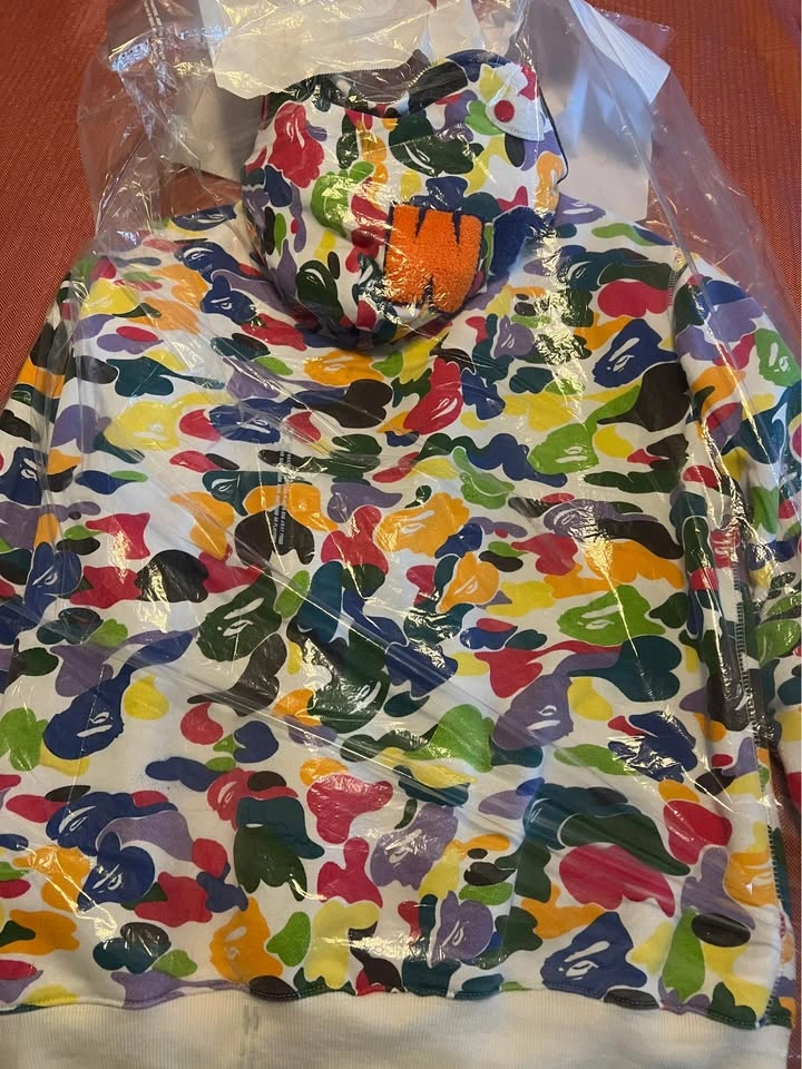 BAPE Multi Camo Full Zip Hoodie - photo 2