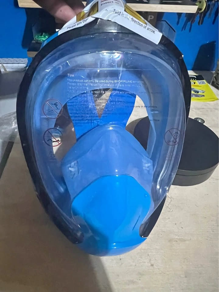 180° Panoramic Full-Face Snorkel Mask