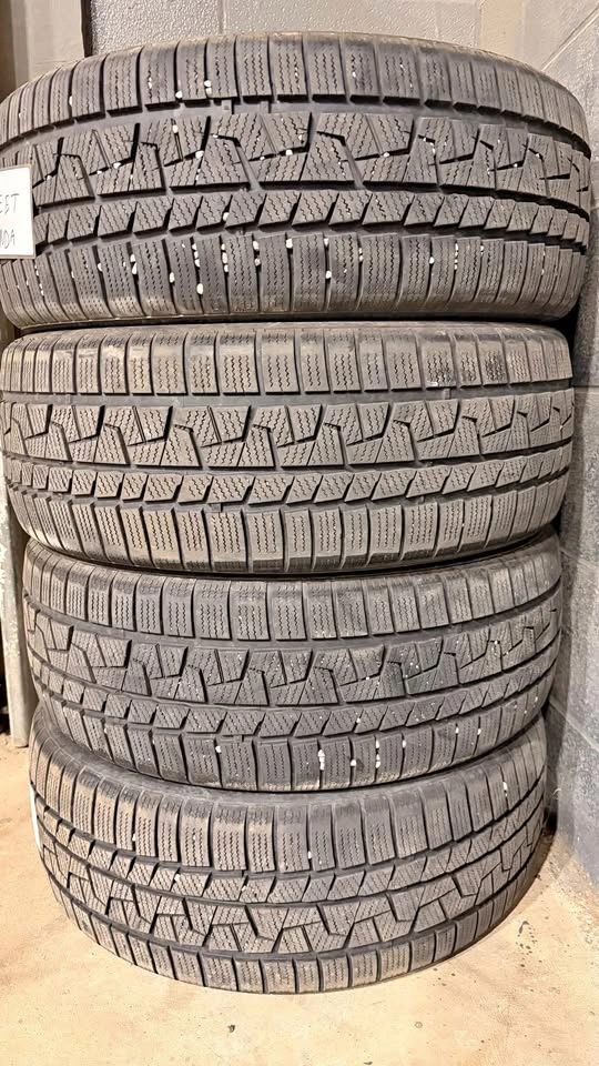Set of 4 Winter Tires - 215/45R18 - Great Condition