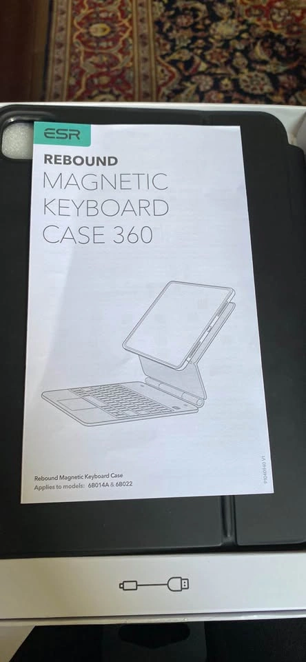 ESR Rebound Series Magnetic Keyboard Case 360 for iPad Pro 11” 2 - photo 2