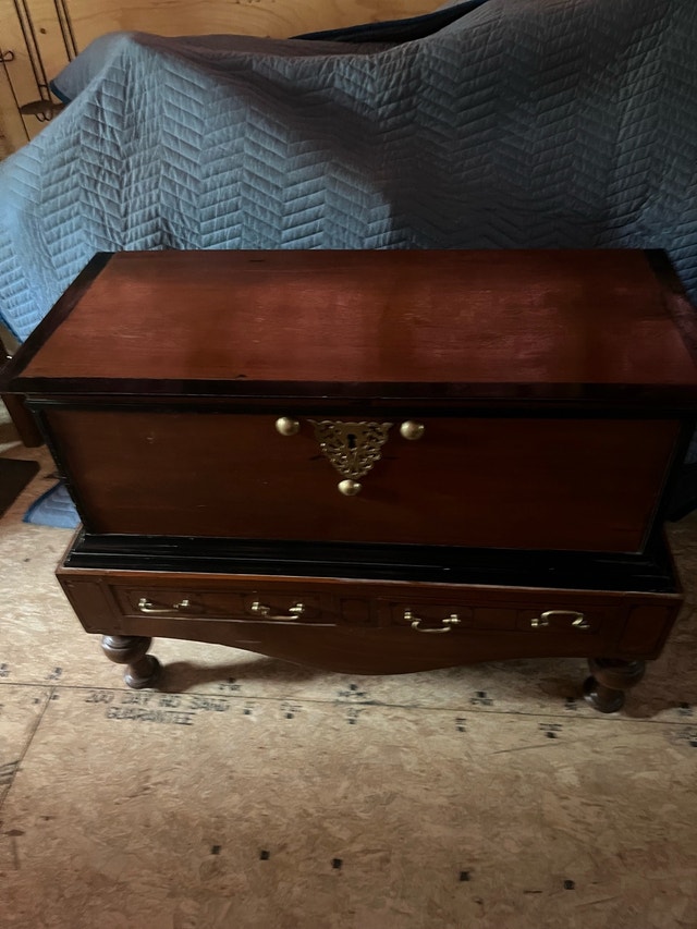 Vintage Wood Chest