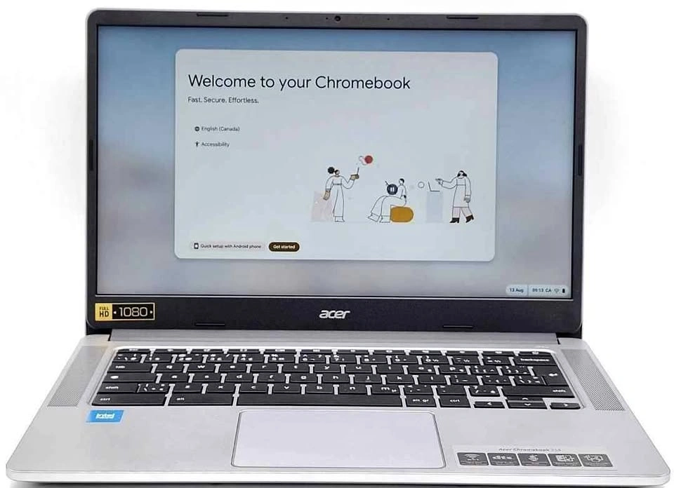 Acer Chromebook 314 14" Laptop Intel Celeron N4500 4GB 64GB