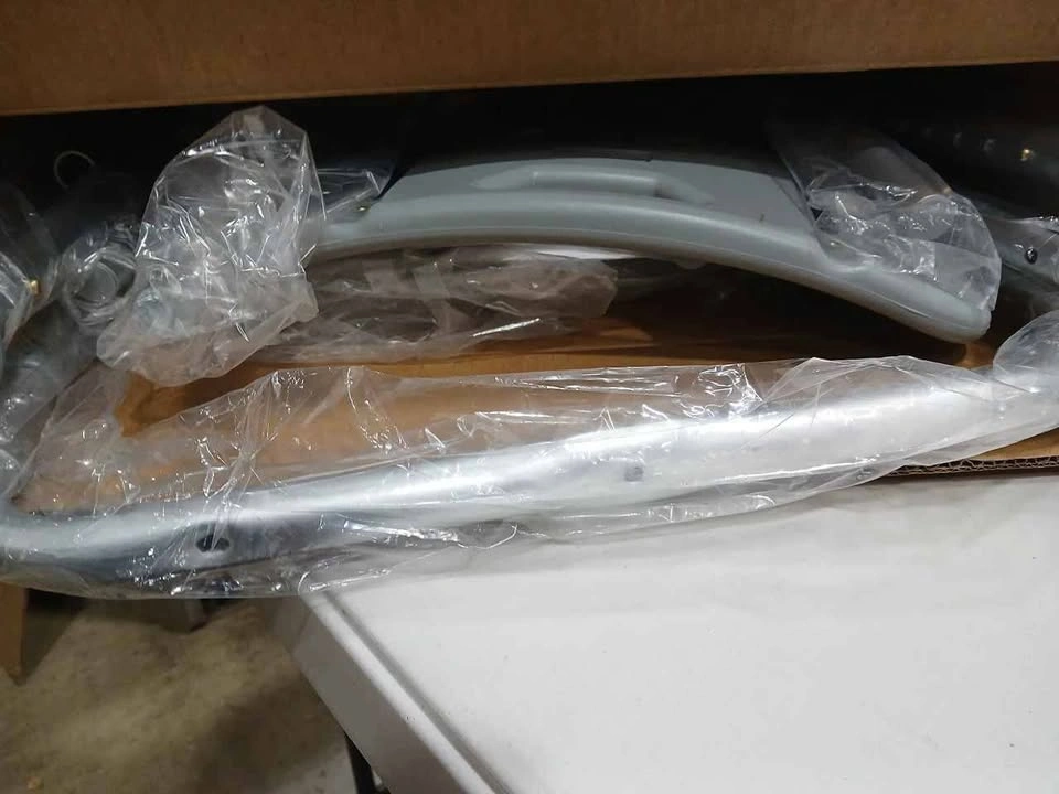 Medline Shower Chair with Backrest and Padded Armrests - photo 2