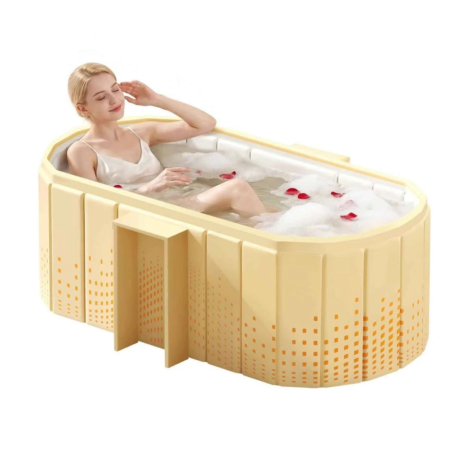 Portable Foldable Bathtub, Freestanding Bathtub No Installation - photo 2