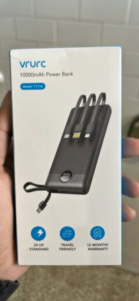 VRURC Portable charger