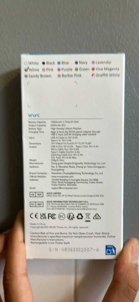 VRURC Portable charger - photo 2