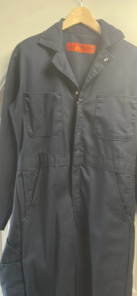 Red Kap Navy Blue Coveralls Size 36 RG - photo 3