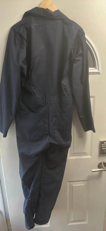 Red Kap Navy Blue Coveralls Size 36 RG - photo 4