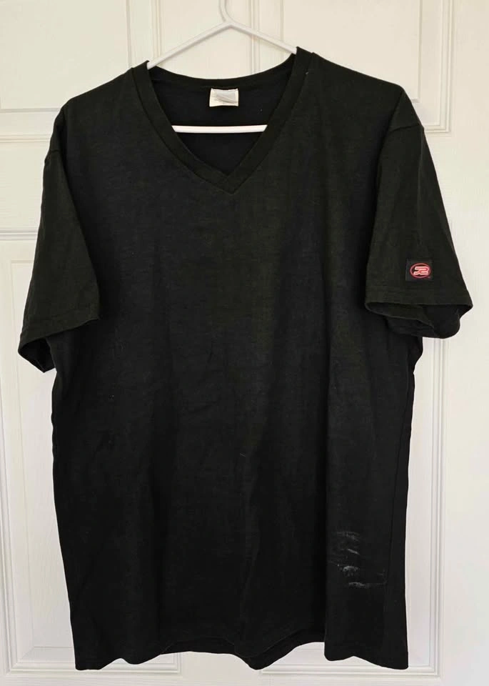 Lot of 2 RMOI Men's Black V-Neck T-Shirts - Size XL - photo 3