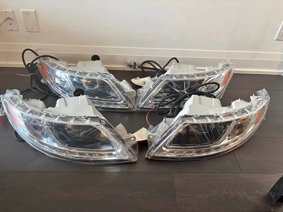 International DuraStar WorkStar LED Headlight Assembly Pair