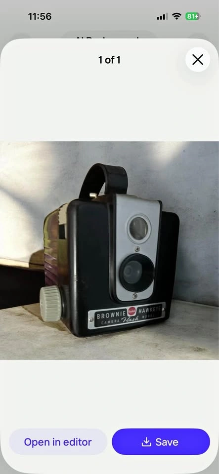 Kodak Brownie Hawkeye Flash Model Camera