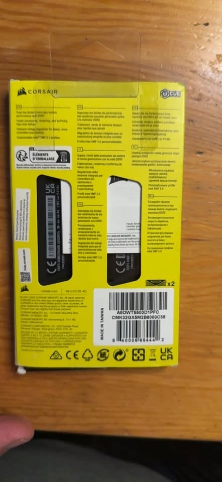 Corsair Vengeance DDR5 32GB RAM - photo 2