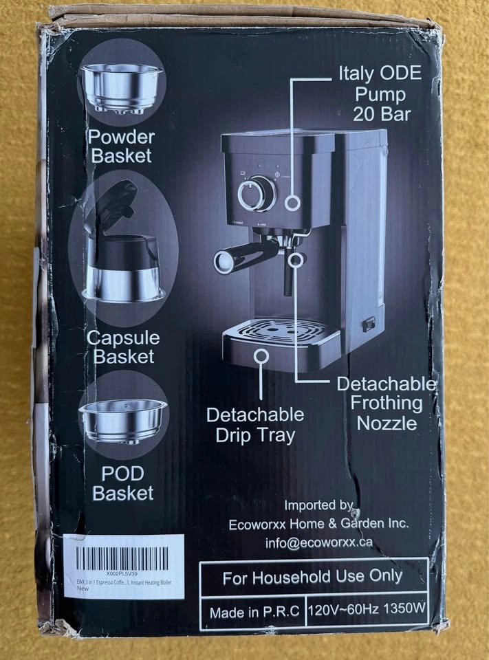 Espresso Coffee Maker CM5400A-UL. Read description!!! - photo 5