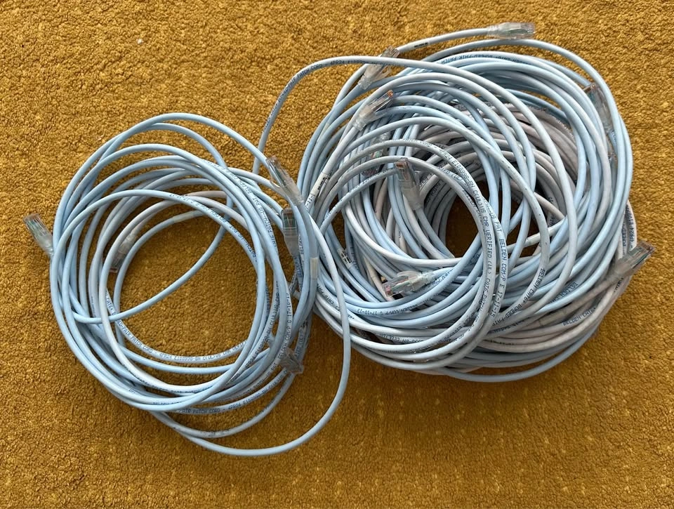 Cat 6 Ethernet cables