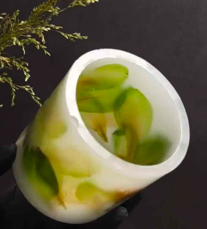 Acrylic windproof candle molds, wax burner container mold