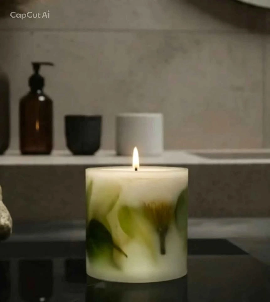 Acrylic windproof candle molds, wax burner container mold - photo 2