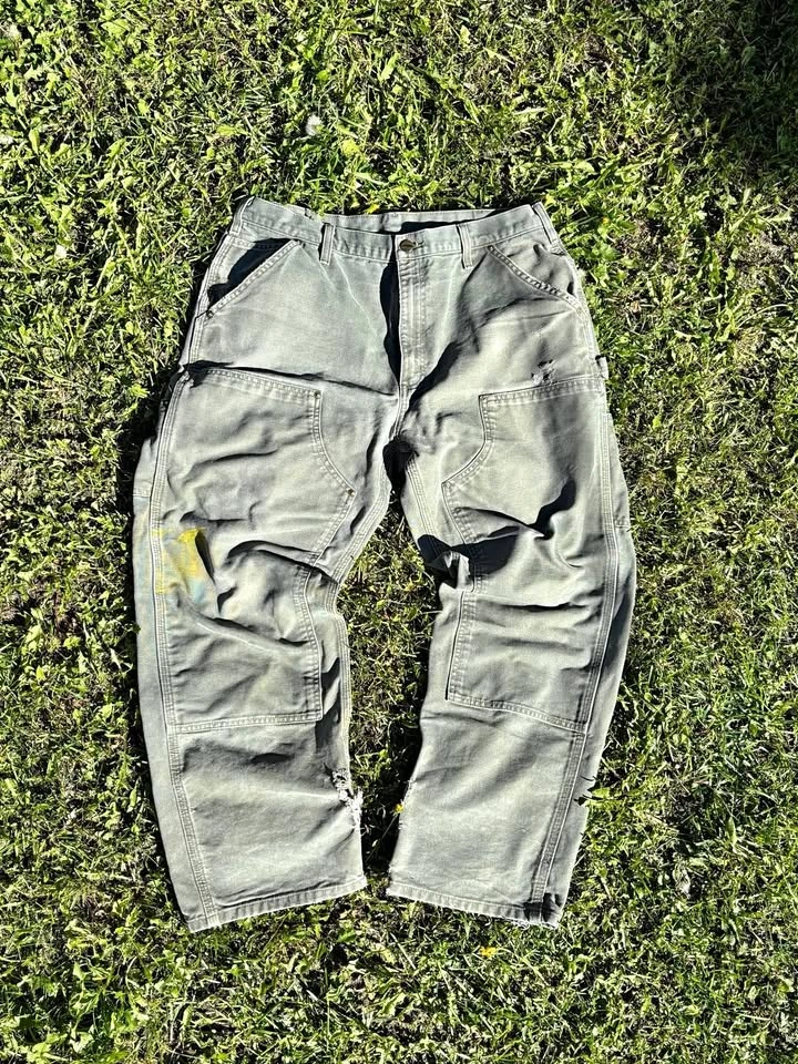 Vintage faded Carhartt Double Knee work pants