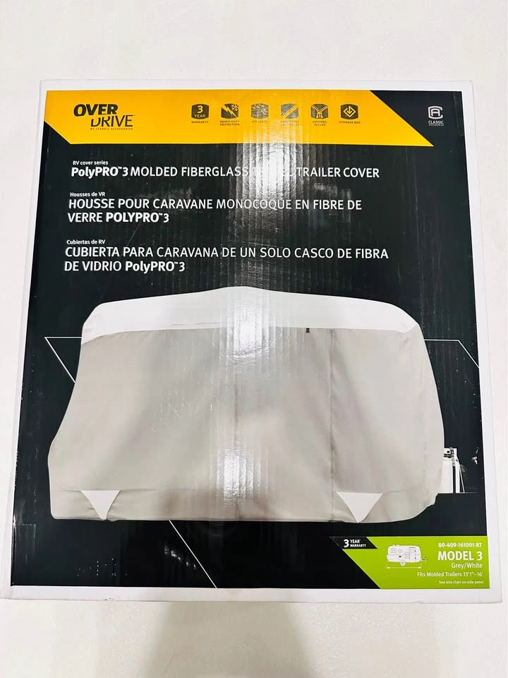 Classic Accessories PolyPRO3 Travel Trailer Cover – 13’1” to 16’ - photo 3
