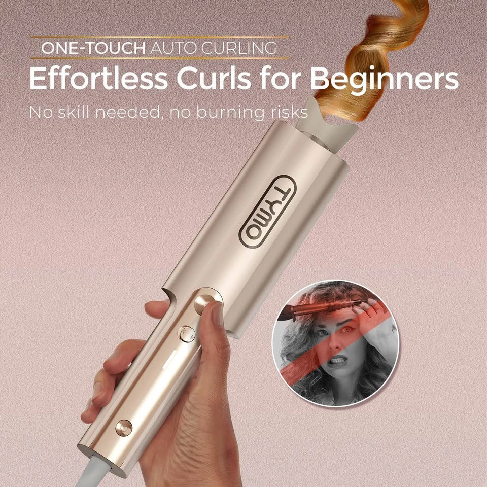 TYMO CurlPro Plus Automatic Curling Iron – Brand New, 1.25” - photo 3