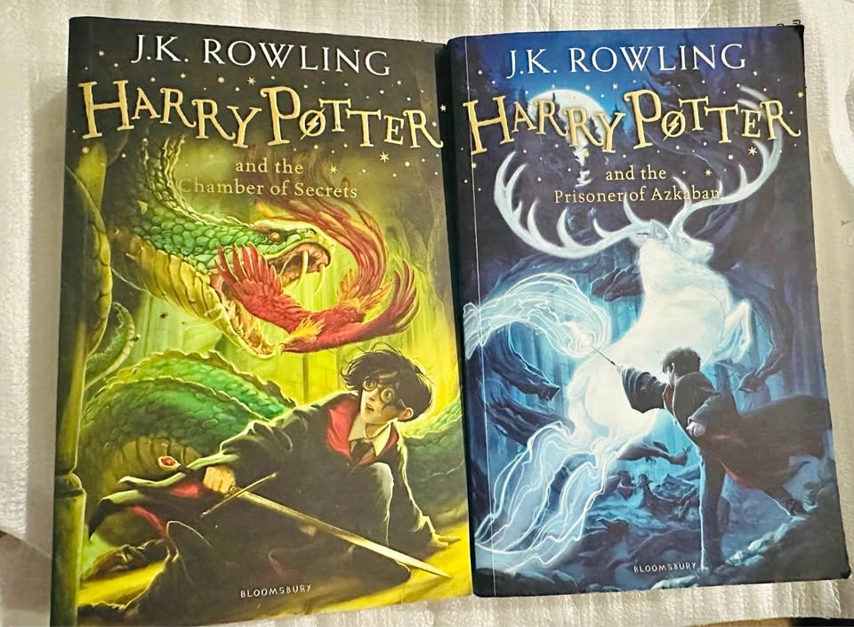 Harry Potter books 2 & 3