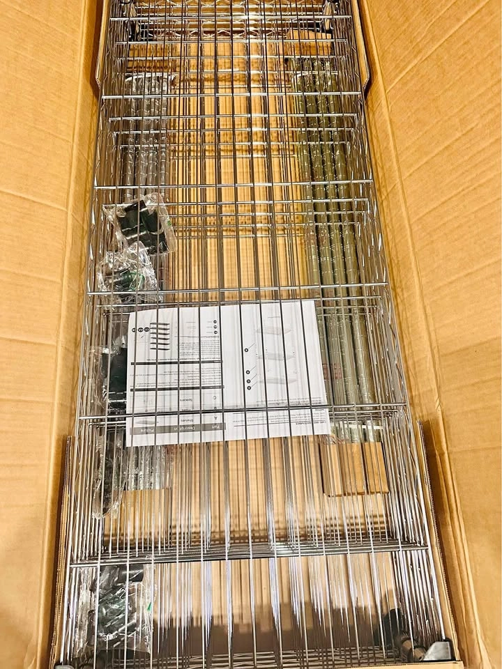 5-Tier Heavy Duty Metal Storage Shelving Unit – Brand New